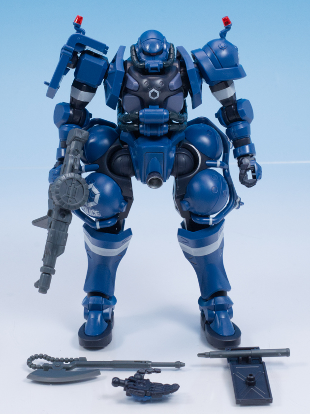 レビュー ガンプラ HG 1/144 軍警ザク（GQuuuuuuX） 完成編