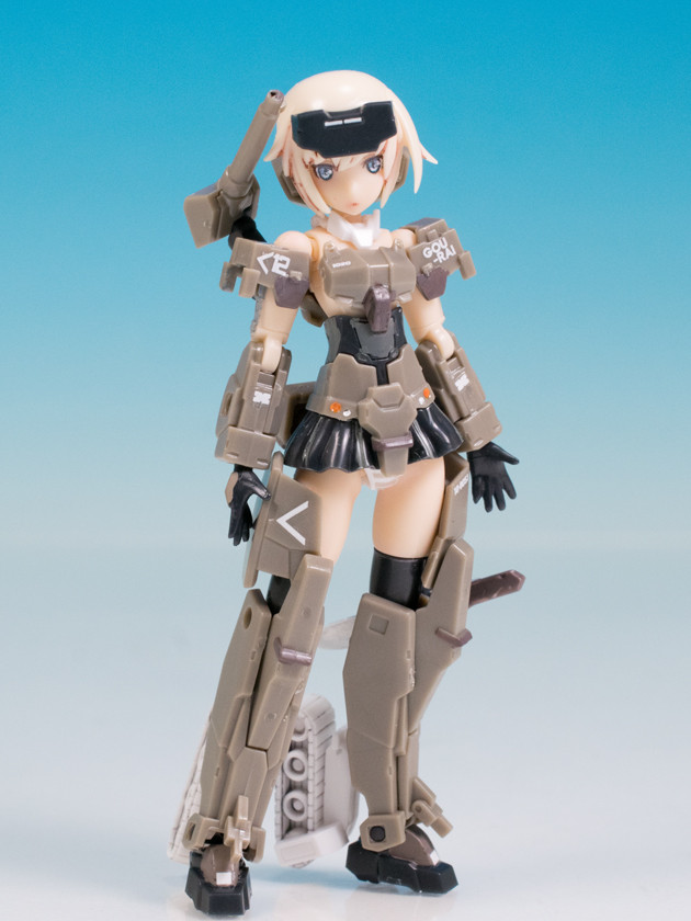 レビュー コトブキヤ フレームアームズ ガール ハンドスケール 轟雷 ふぃぎゅる