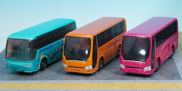 レビュー トミカ標識セット4「三菱ふそうエアロクィーン」 : ミニカー沼