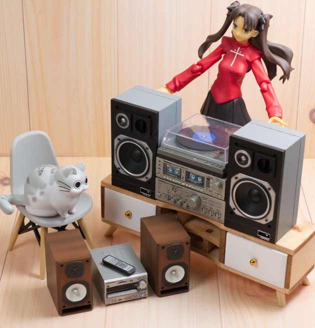 レビュー ケンエレファント カプセルトイ「ONKYO オーディオ