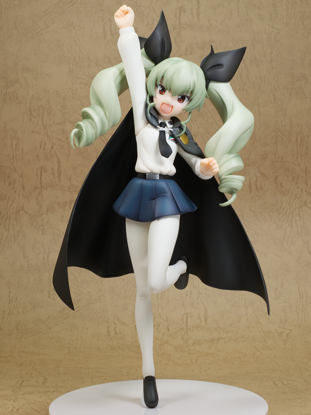 レビュー アクアマリン ガールズ&パンツァー 1/8 アンチョビ