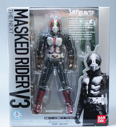 レビュー バンダイ S.H.フィギュアーツ 仮面ライダーV3 (仮面