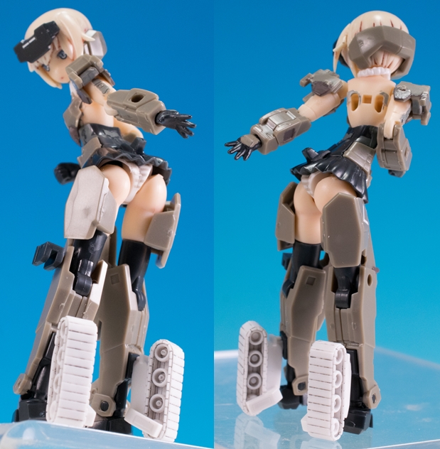 レビュー コトブキヤ フレームアームズ ガール ハンドスケール 轟雷 ふぃぎゅる