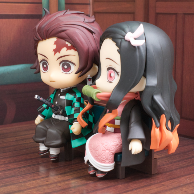 レビュー ねんどろいど Swacchao！ 鬼滅の刃 無限列車乗客席