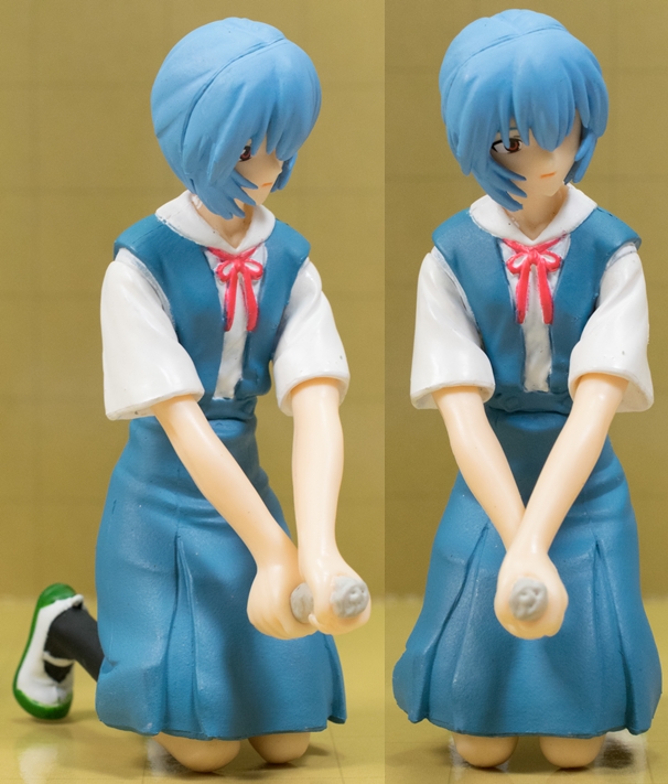 新世紀エヴァンゲリオンフィギュアセット自由時間、清掃時間 新世紀エヴァンゲリオンフィギュアセット自由時間、清掃時間 新
