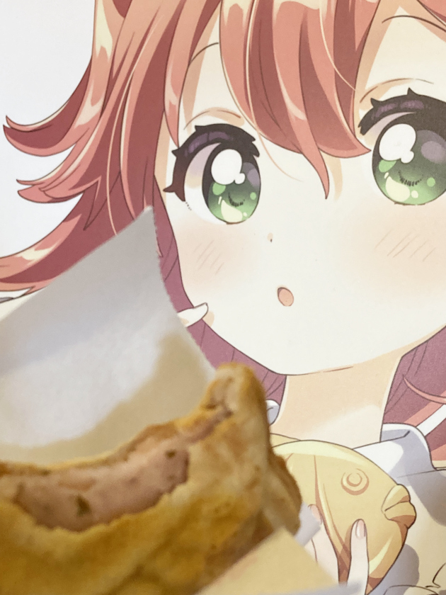 巡回 鳴門鯛焼本舗×さくらみこコラボ さくら餡のたい焼きを実食