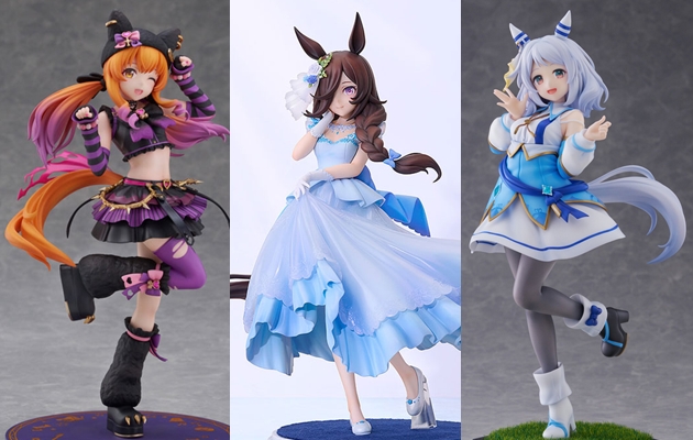 巡回 ウマ娘 ライスシャワー / マヤノトップガン / ヒシミラクル 予約開始