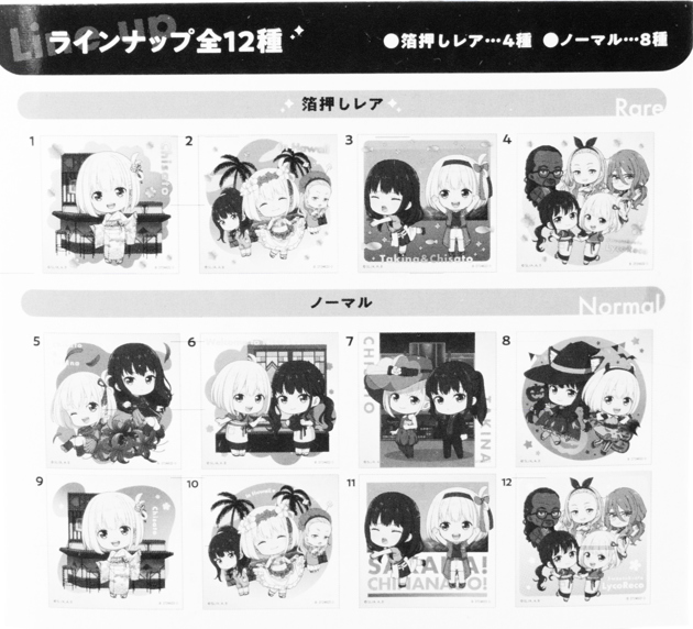 レビュー バンダイ食玩 ちびキャラクリル リコリス・リコイル