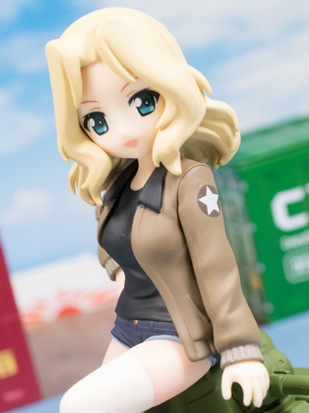 【未開封】　 C賞 サンダース大学付属高校 ケイ　フィギュア レビュー 一番くじプレミアム ガールズ＆パンツァー 最終章 C賞