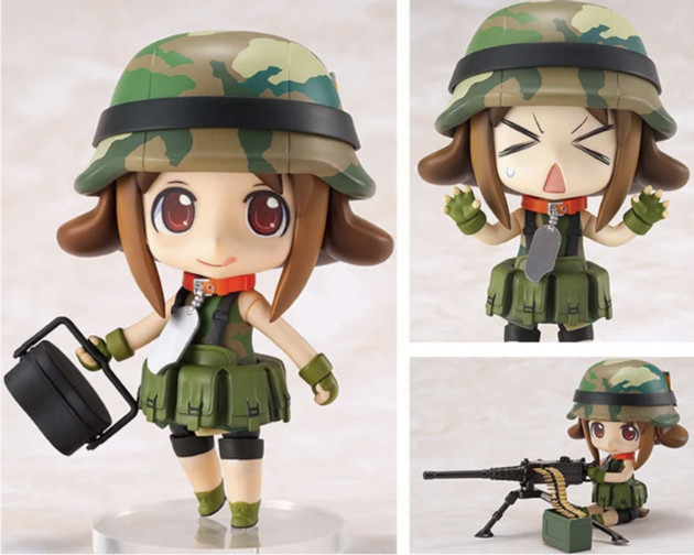 レビュー ねんどろいど 魔法の海兵隊員ぴくせる☆まりたん 砂漠のあー
