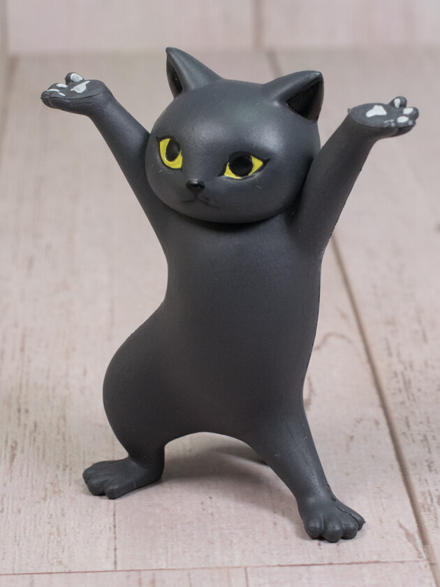 レビュー クオリア カプセルトイ ネコのペンおき ふぃぎゅる