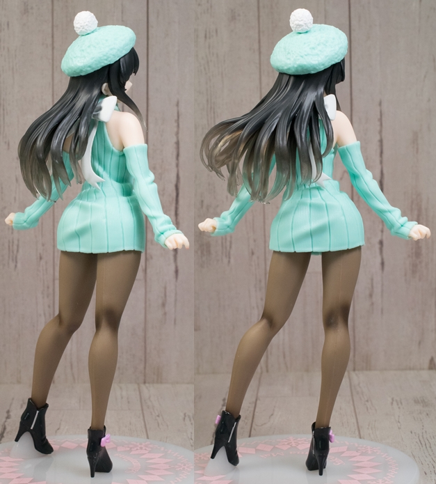Coreful 青春ブタ野郎 桜島麻衣 ニットワンピースver. 中国限定 白色 Amazon | 青春ブタ野郎はバニーガール先輩の夢を見ない Coreful