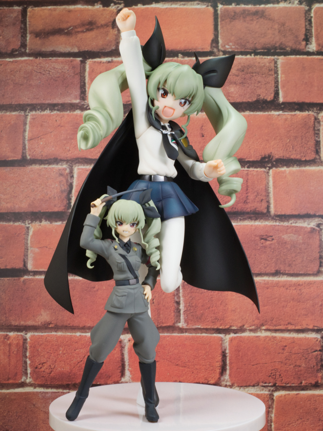 レビュー アクアマリン ガールズ&パンツァー 1/8 アンチョビ