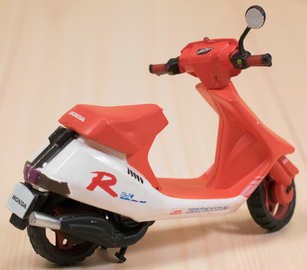 レビュー カプセルトイ 1/32 Honda Dio / DJ・1R : ふぃぎゅる！