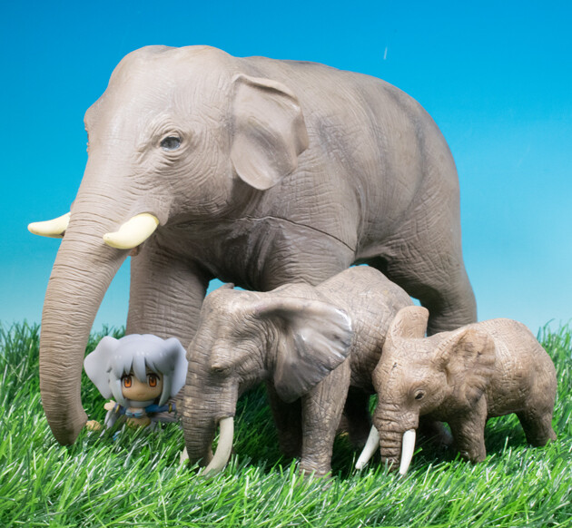 レビュー フリュー ちょびるめぷち けものフレンズ インドゾウ ふぃぎゅる