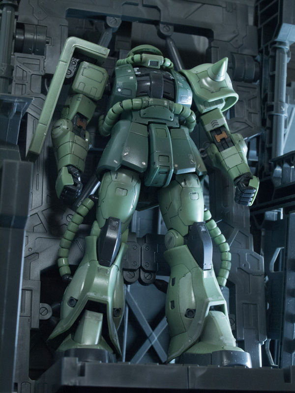 ガンプラ作ろう！RG 1/144 MS-06F 量産型ザク おまけ編