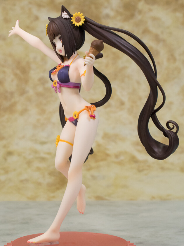Amazon.co.jp: ネコぱら ショコラ 水着Ver. 1/12スケール PVC製