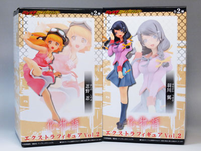 レビュー SEGA 化物語EXフィギュアVol.2 羽川翼/忍野忍