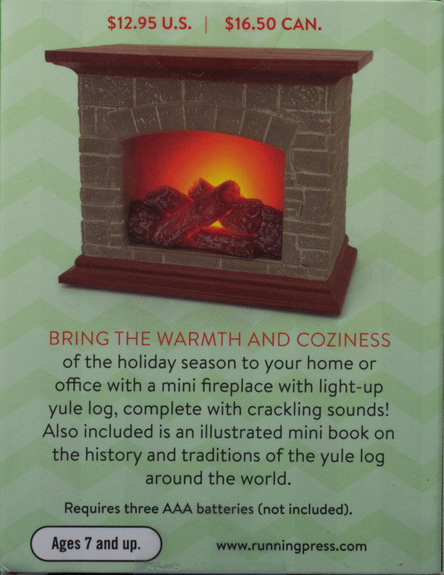 RP Minis' Miniature Editions Mini Yule Log: With Crackling Sound