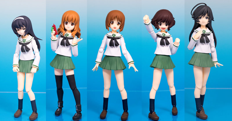 レビュー figma 秋山優花里 制服ver. 比較編 : ふぃぎゅる！