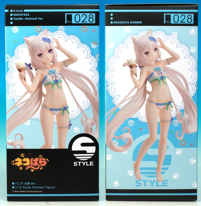 レビュー フリーイング S-style ネコぱら バニラ 水着Ver. 1/12