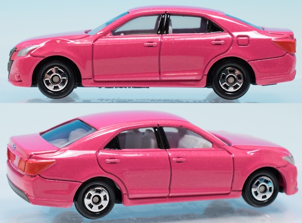 新品 トヨタ 限定 ピンク クラウン アスリート 特別仕様車 ミニカー ①