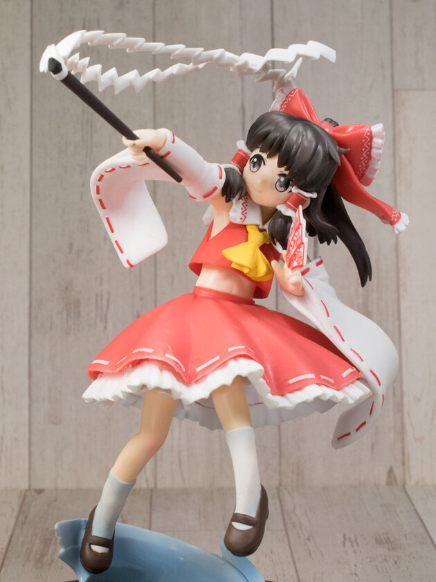 レビュー セガ 東方Project PMフィギュア 博麗霊夢 : ふぃぎゅる！