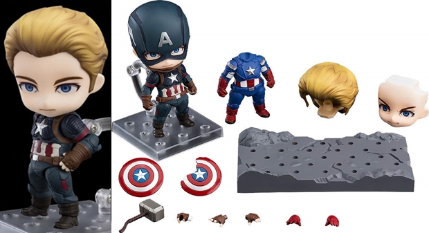 レビュー ねんどろいど キャプテン・アメリカ インフィニティ