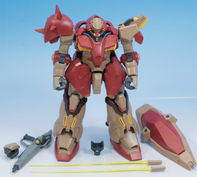 レビュー ガンプラ HG 1/144 メッサーF01型（閃光のハサウェイ）完成編