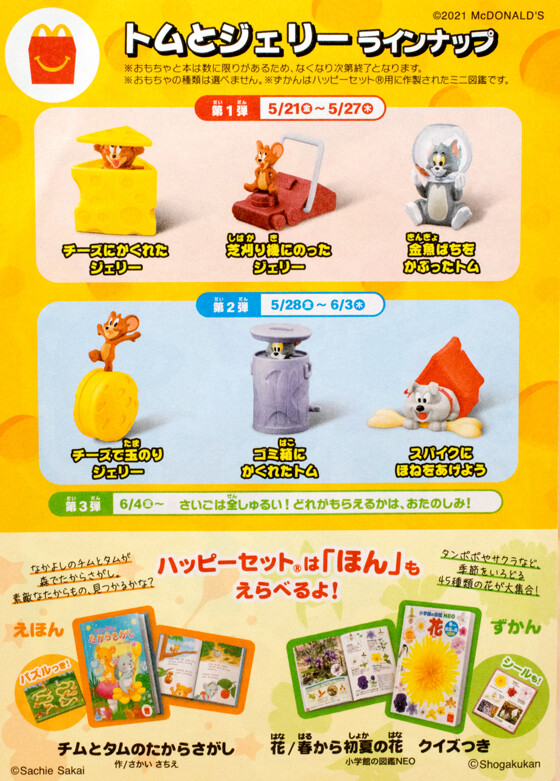 レビュー ハッピーセット トムとジェリー 21 その2 ふぃぎゅる