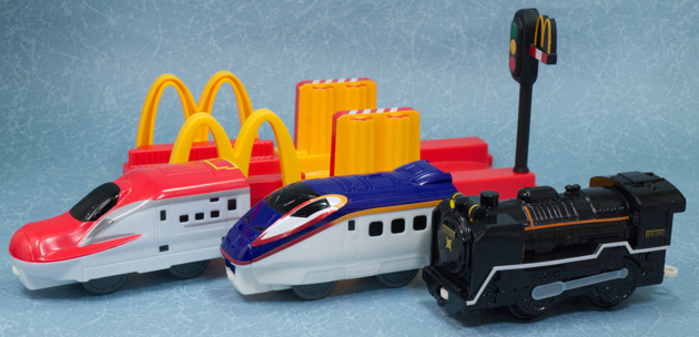 ハッピーセット Happy Set Plarail 2018 1st Edition All 4 types Serial number