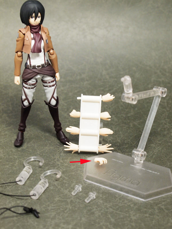 【figma】203 ミカサ・アッカーマン(ブレード1本欠品) figma】203 ミカサ・アッカーマン(ブレード1本欠品) Amazon.co.jp