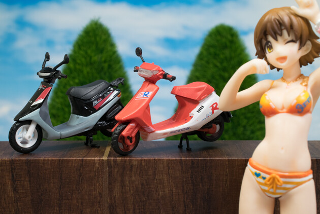 レビュー カプセルトイ 1/32 Honda Dio / DJ・1R : ふぃぎゅる！