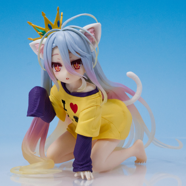 レビュー タイトー Desktop Cute ノーゲーム・ノーライフ 白 猫耳T