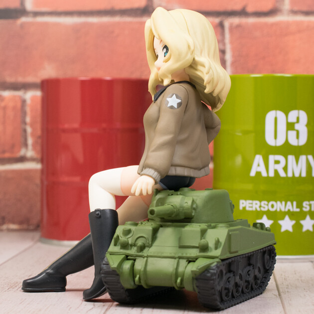 SANDERS - C賞 サンダース大学付属高校 ケイ 一番くじプレミアムセレクション ガールズ&amp;パンツァー あつまれ!みんなの戦車道!! フィギュア プライズ(929) バンダイスピリッツ SANDERS - C賞 サンダース大学付属高校 ケイ 一番くじプレミアム