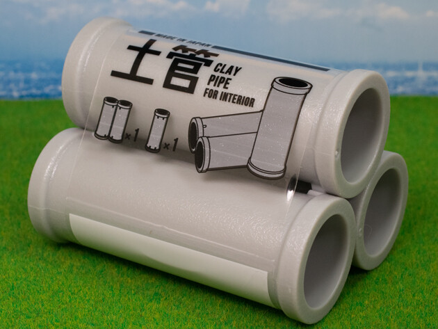 レビュー 100均セリア ミニチュア土管 と くもシェルフ ふぃぎゅる