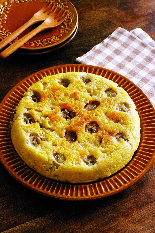 ホットケーキミックスとフライパンde簡単バナナケーキ クックパッドアンバサダー21 レシピ72 のんびり毎日 日々の暮らしの食卓 いただきますのレシピ 時々 編み物