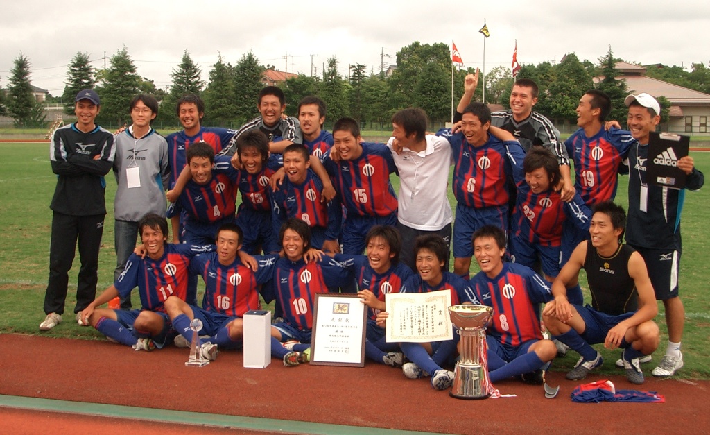 天皇杯千葉県代表決定戦 優勝 順天堂大学 ｆｃオクトパスｎａｒｉｔａ代表の日記