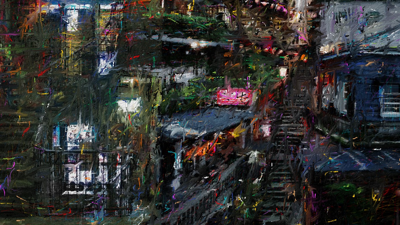 不思議な街 : nodasantaのblog(イラストレーター)