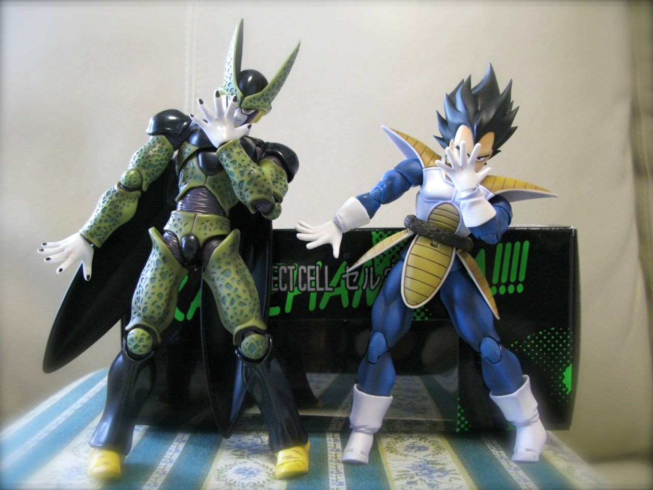 ベジータとセルのジョジョ立ち ジョジョ雑記帳