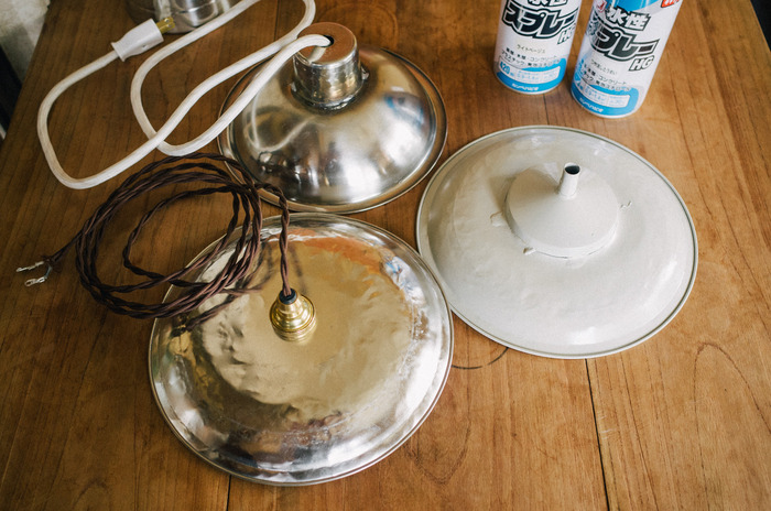 ペンダントライトの傘を作ってみた