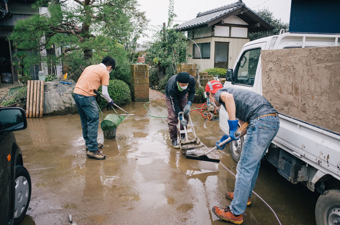 鬼怒川氾濫。洪水被害からの復興 その5
