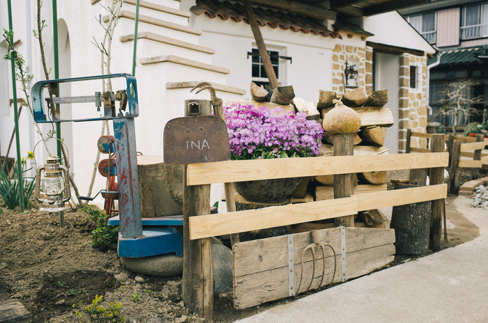 家の周りも少しずつかたちになってきました