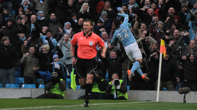 Tevez celebrates bolton