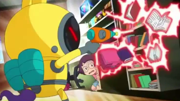 妖怪ウォッチ アニメ78話 イナホとusaピョンのロケットチビチビクミタテール エンジン編 ようかいひみつきち