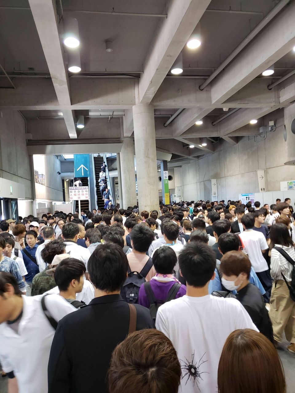 待機列崩壊 個握 パシフィコ横浜 最後尾も正しい列も分からず完全にカオス状態に 乃木坂46 乃木坂46まとめたいよ