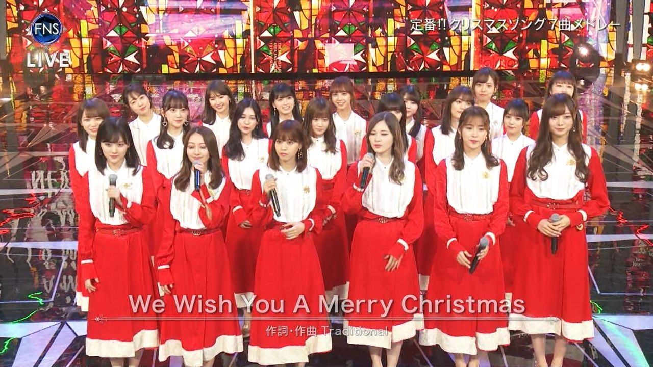 乃木坂だけ乱入されててワロタ Fns歌謡祭 クリスマスメドレーの様子がこちら 乃木坂46 乃木坂46まとめたいよ