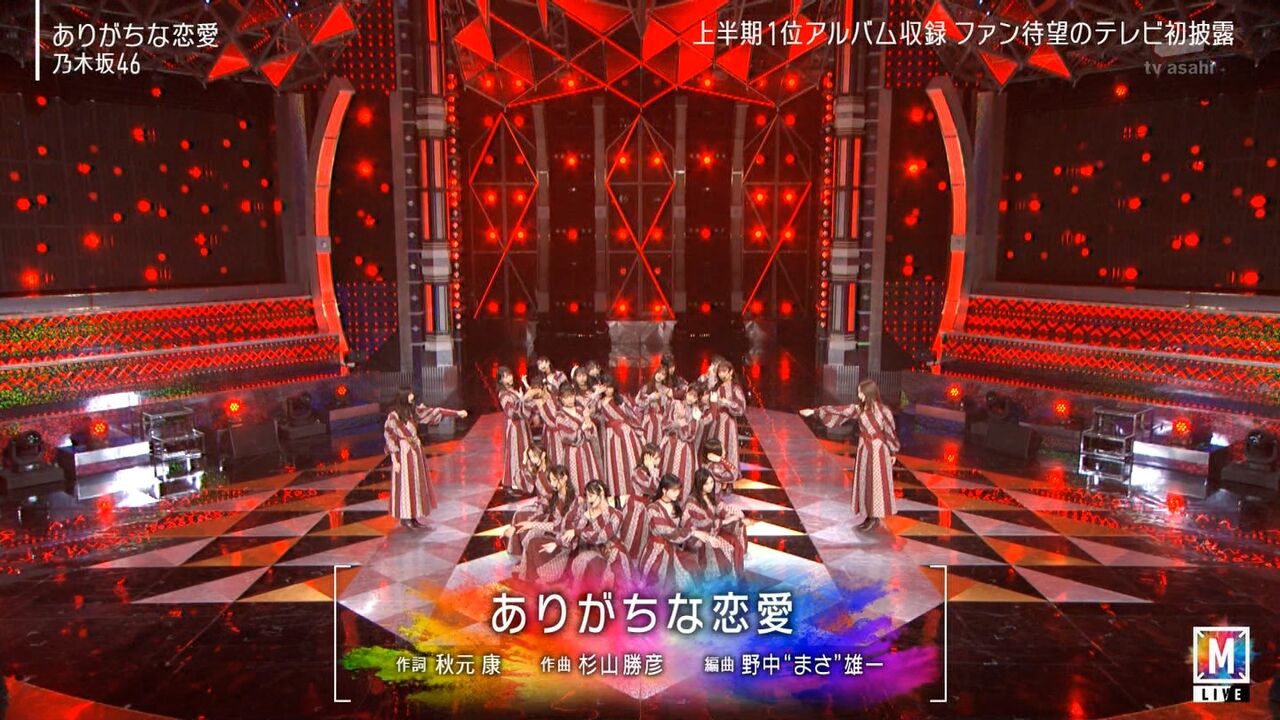 乃木坂46 杉山勝彦氏が ありがちな恋愛 披露についてtwitterで
