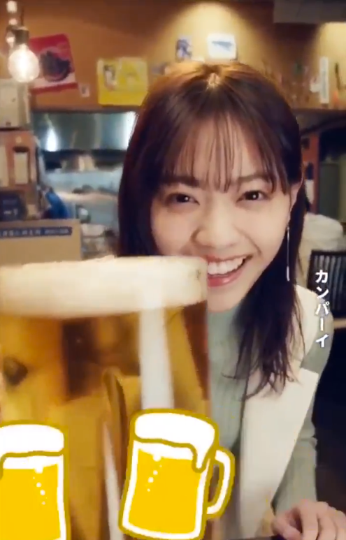 乃木坂46 酔っ払いまるが可愛いｗ 西野七瀬上司の飲みっぷりがこちらｗｗｗｗｗｗ 乃木坂46まとめたいよ