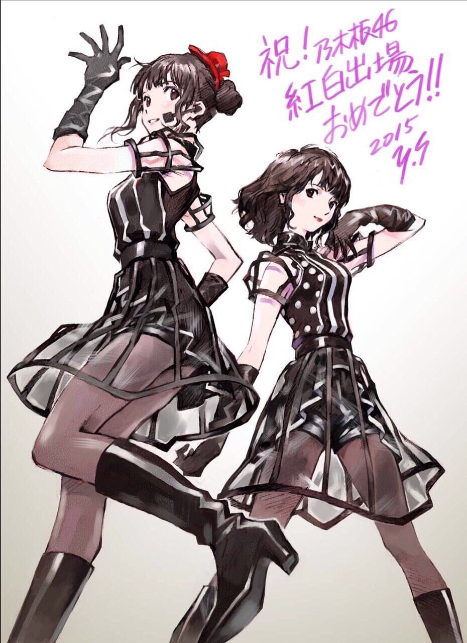 乃木坂46 エヴァの貞本義行が描いた乃木坂ちゃんのイラストがこちら 乃木坂46まとめたいよ